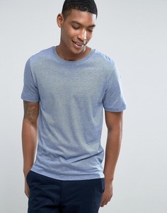 Меланжевая футболка Selected Homme - Синий