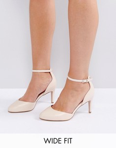 Туфли на каблуке для широкой стопы ASOS SWALLOW - Бежевый
