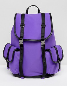 Рюкзак с клапаном New Look - Фиолетовый