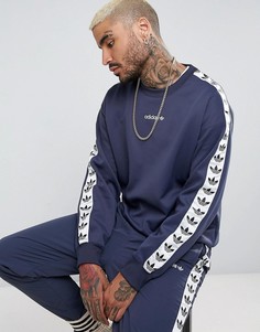 Синий свитшот с круглым вырезом adidas Originals Adicolor TNT BR6744 - Синий
