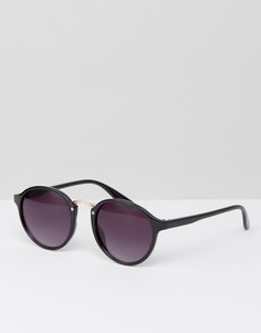 Круглые солнцезащитные очки 7X - Черный