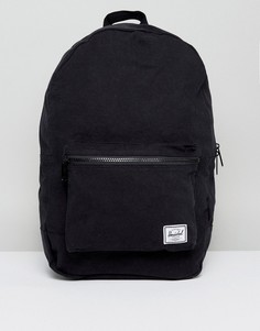 Черный складной хлопковый рюкзак объемом 24,5 литра Herschel Supply Co. - Черный