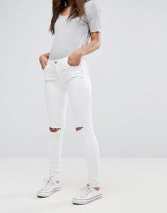 Зауженные джинсы Glamorous - Белый