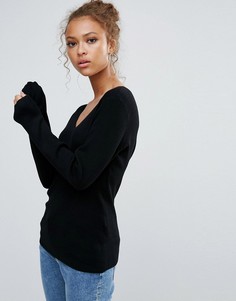 Лонгслив Vero Moda - Черный