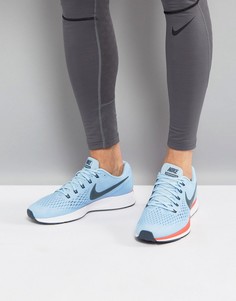 Синие кроссовки Nike Running Air Zoom Pegasus 34 880555-404 - Синий