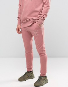 Зауженные спортивные штаны SikSilk - Розовый
