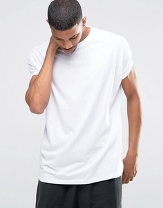 Белая свободная футболка ASOS - Белый