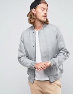 Шерстяная куртка‑пилот RVLT Revolution - Серый