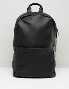 Черный рюкзак из искусственной кожи ASOS - Черный