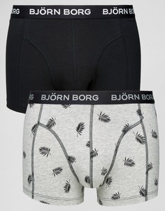 2 пары боксеров-брифов Bjorn Borg - Черный