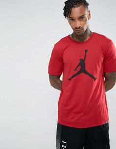 Красная футболка с логотипом Nike Jordan Jumpman 834473-687 - Красный