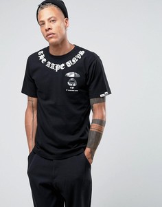 Футболка AAPE By A Bathing Ape - Черный