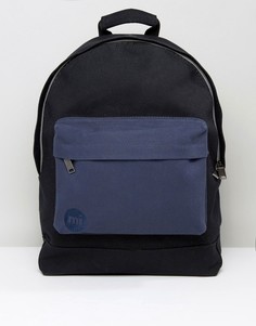Черно-синий парусиновый рюкзак Mi-Pac - Черный