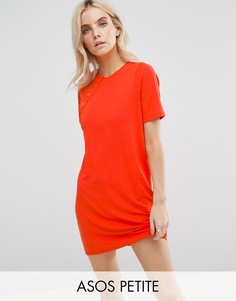 Платье-футболка мини ASOS PETITE - Оранжевый