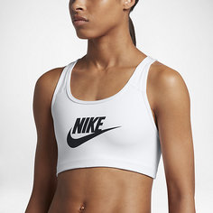 Спортивное бра со средней поддержкой Nike Pro Classic Swoosh Futura