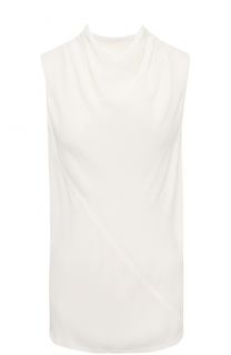 Топ с драпировкой и молнией на спинке Rick Owens