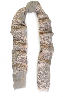 Кашемировый платок с кружевными вставками Vintage Shades