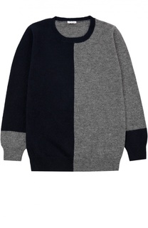 Шерстяной джемпер с круглым вырезом Il Gufo