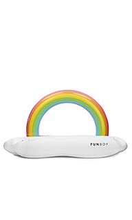 Надувной матрац rainbow cloud daybed - FUNBOY