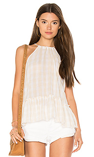 Fray ruffle hem halter top - Bella Dahl