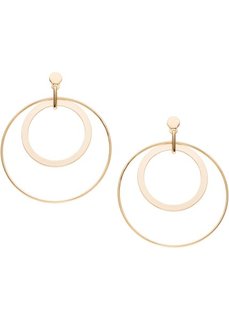 Сережки-кольца (золотистый) Bonprix