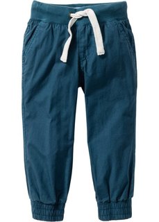 Тканые спортивные брюки (серо-синий) Bonprix