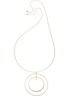 Цепочка с подвеской в форме круга (золотистый) Bonprix