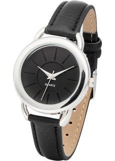 Наручные часы (черный/серебристый) Bonprix