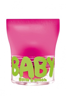 Бальзам Maybelline New York Baby Lips для губ и щек 02 розовый