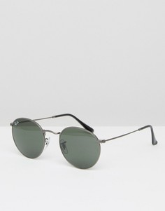 Круглые солнцезащитные очки Ray-Ban 0RB3447 - Серебряный