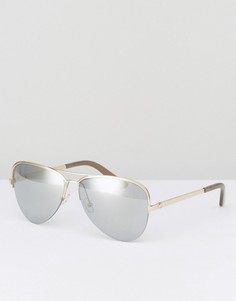 Солнцезащитные очки-авиаторы CK Collection - Прозрачный Calvin Klein