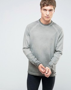 Свитшот с круглым воротом и рукавами реглан Only & Sons - Серый