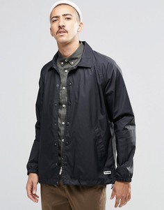Черная спортивная куртка из ткани рипстоп Converse 10002158-A01 - Черный
