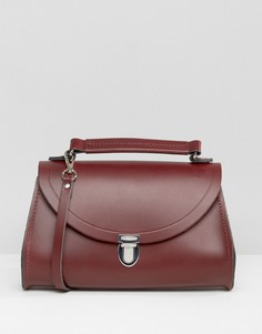 Миниатюрная кожаная сумка через плечо The Cambridge Satchel Company - Красный