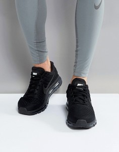 Черные кроссовки Nike Running Air Max 2017 849559-004 - Черный