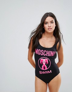 Слитный купальник Moschino - Черный