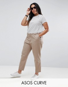 Чиносы ASOS CURVE - Бежевый
