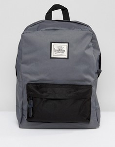Рюкзак с контрастным карманом Artsac Workshop - Серый