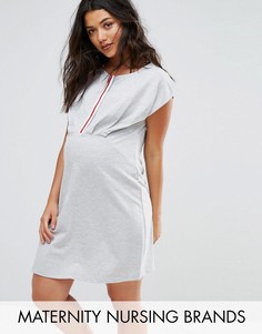 Платье с кисточками Gebe Maternity - Серый
