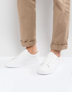 Белые кроссовки из искусственной кожи Jack & Jones Sable - Белый