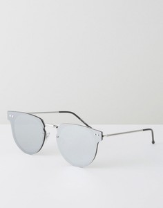 Круглые солнцезащитные очки Spitfire Cyber - Серебряный