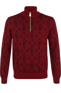 Свитер из смеси шерсти и хлопка с воротником на молнии Billionaire