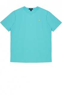 Футболка джерси с логотипом бренда Polo Ralph Lauren