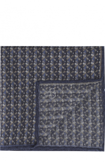 Шерстяной платок с принтом Canali