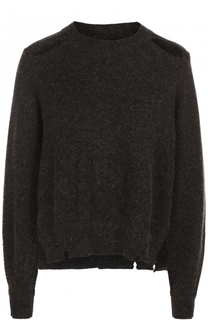 Пуловер с круглым вырезом и разрезами на рукавах Isabel Marant Etoile