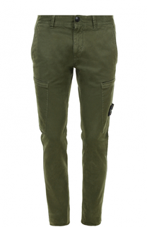 Хлопковые брюки карго Stone Island