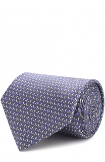 Комплект из шелкового галстука и платка Lanvin
