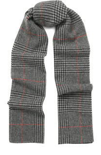 Кашемировый шарф с узором houndstooth Johnstons Of Elgin