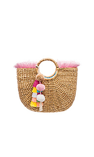 Round fringe tote - JADEtribe