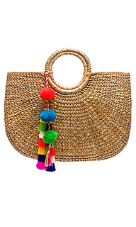 Round basket tote - JADEtribe